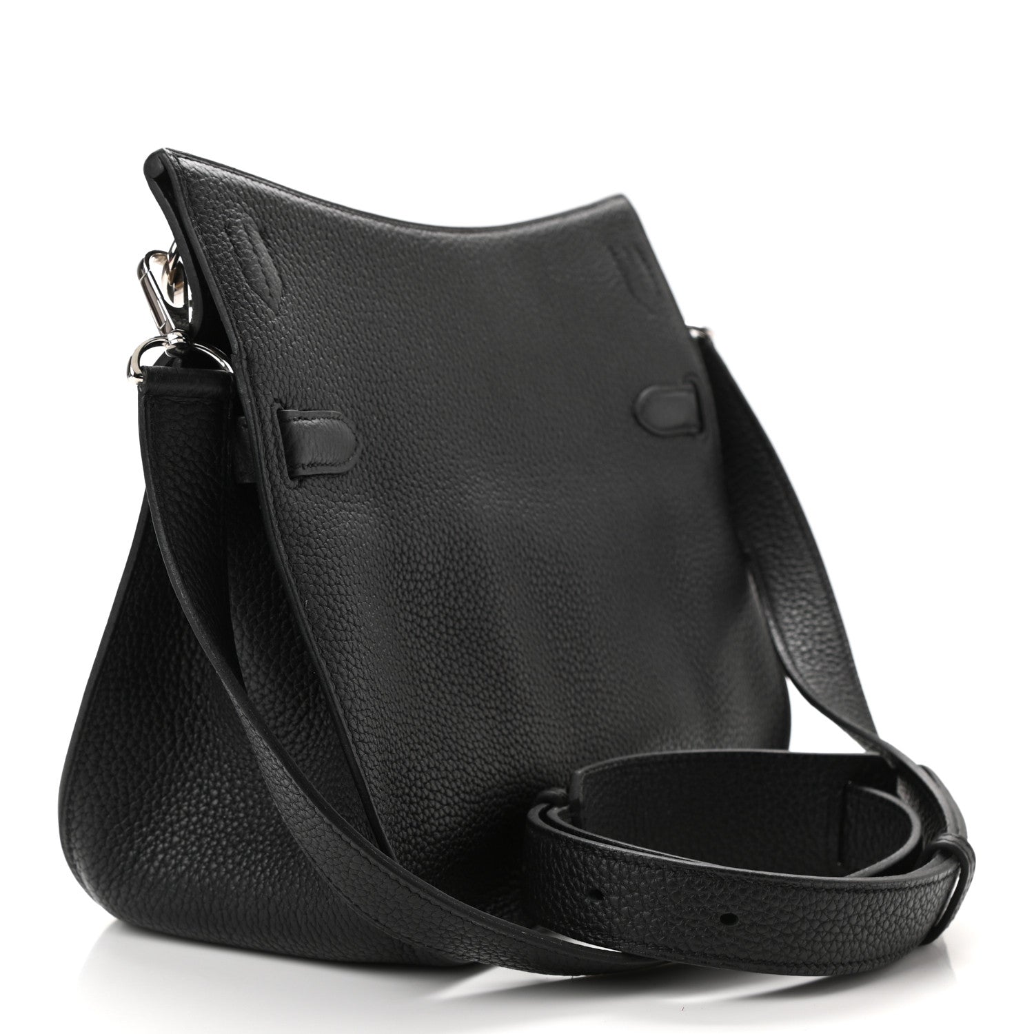 Hermes Taurillon Clemence Jypsiere 28 Black 3 of 10