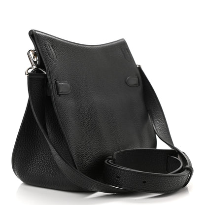 Hermes Taurillon Clemence Jypsiere 28 Black 3 of 10