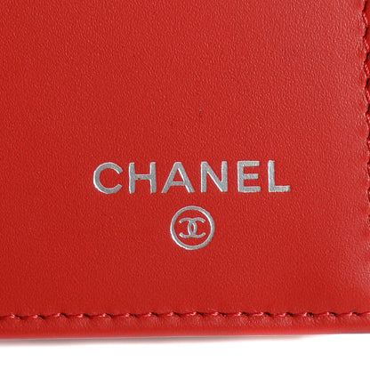 Chanel Caviar Quilted Long Flap Wallet Red 7 of 9