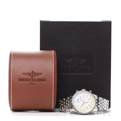 Breitling Stainless Steel 46mm Navitimer World Automatic Watch A24322 6 of 6