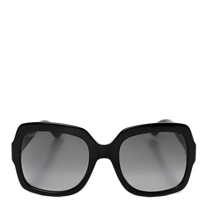 Gucci Oversized Square GG0036S Sunglasses Black 2 of 7