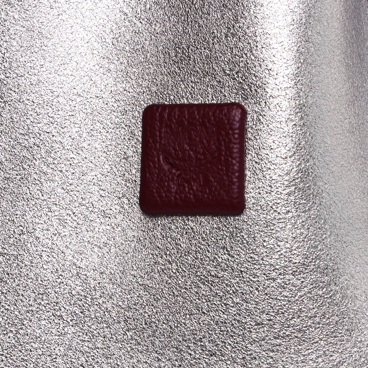 MCM Grained Calfskin Medium Reversible Wandel Tote Ruby Tan 14 of 20