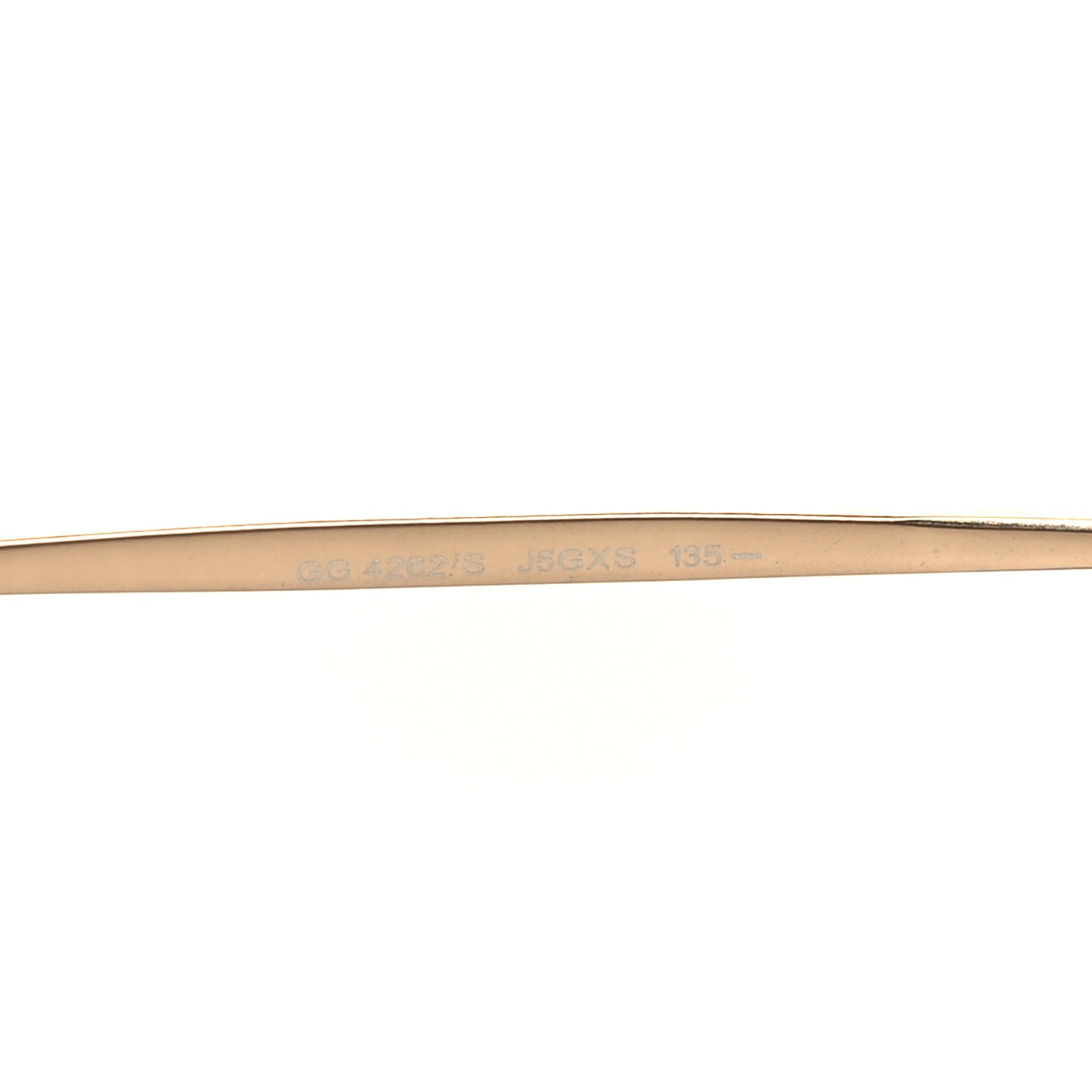 Metal Shield GG 4262/S Sunglasses Gold