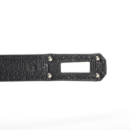 Hermes Chevre Mysore Kelly Longue Wallet Black 7 of 8