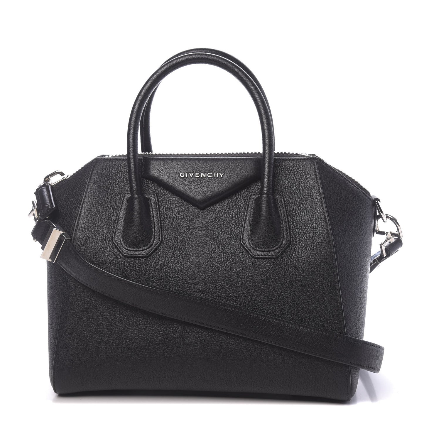 Sugar Goatskin Small Antigona Black