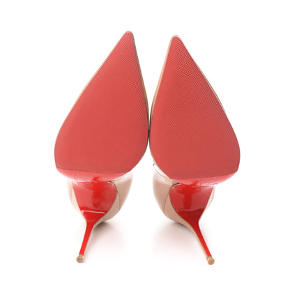 Christian Louboutin Patent So Kate 100 Pumps 39 Nude 5 of 8