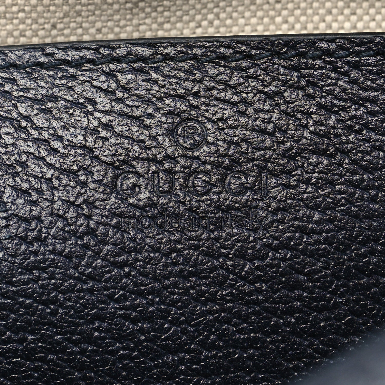 Gucci GG Supreme Monogram Textured Dollar Calfskin Web Small Ophidia Camera Bag Beige Blue 6 of 11