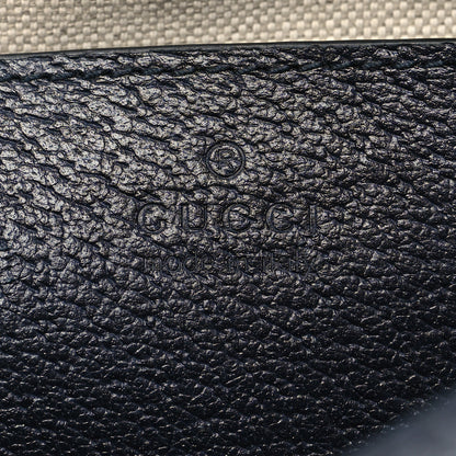 Gucci GG Supreme Monogram Textured Dollar Calfskin Web Small Ophidia Camera Bag Beige Blue 6 of 11