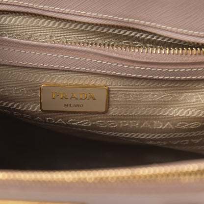 Prada Saffiano Small Galleria Double Zip Tote Cammeo 8 of 19