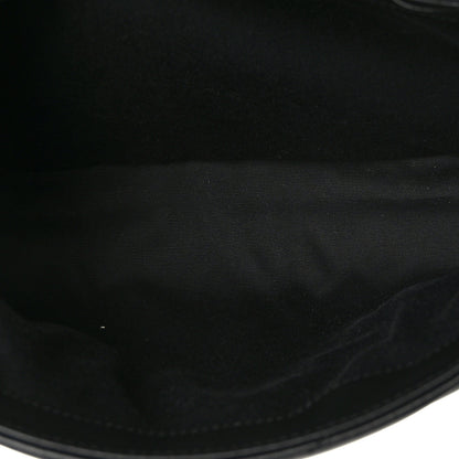 Saint Laurent Calfskin Y Quilted Monogram Medium Loulou Chain Satchel Black 5 of 9