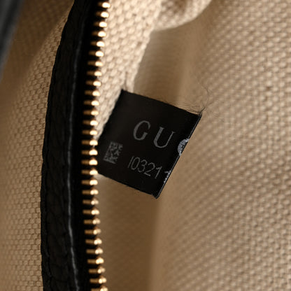 Gucci Pebbled Calfskin Medium Soho Flap Crossbody Black 8 of 11