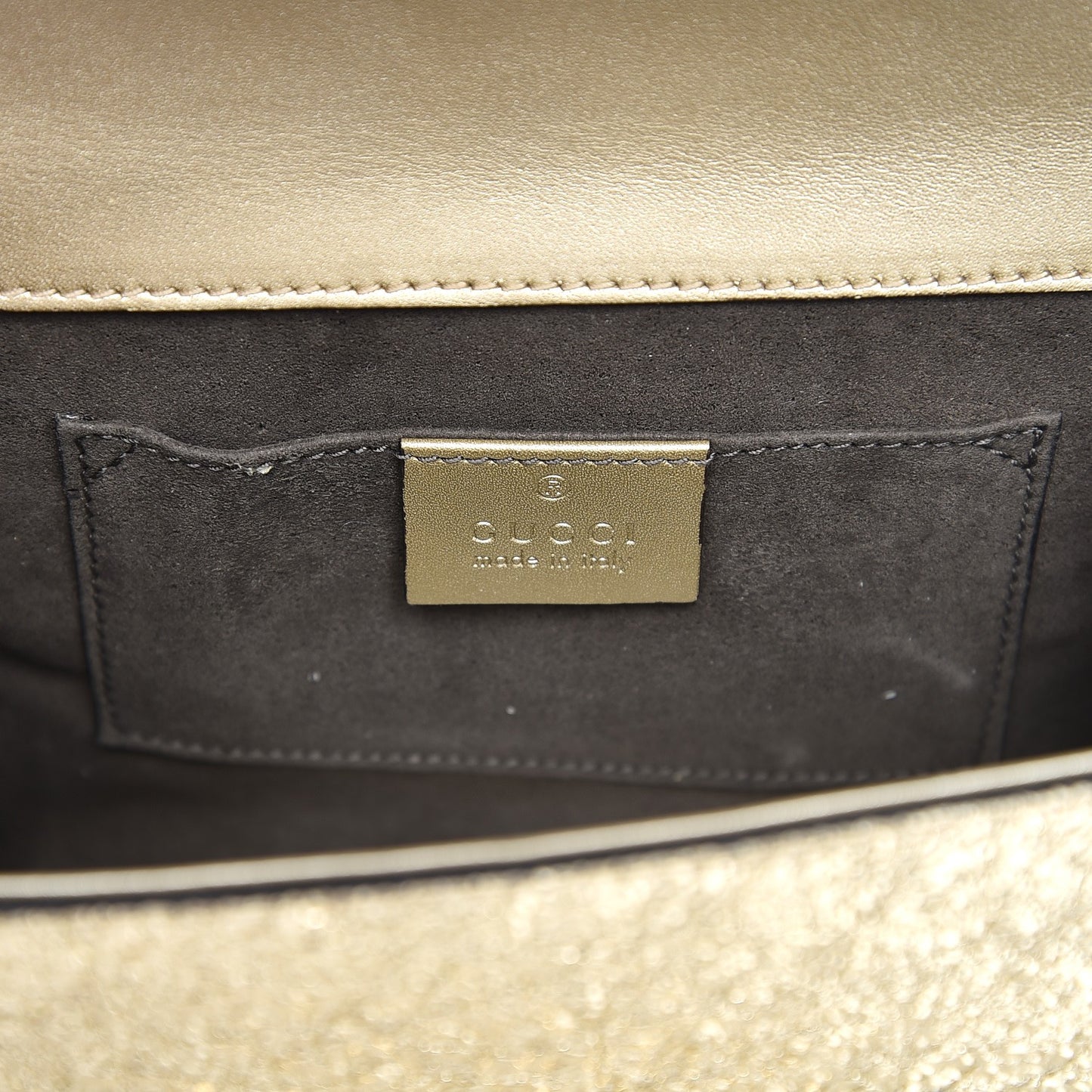 Galassia Small Padlock Shoulder Bag Platino
