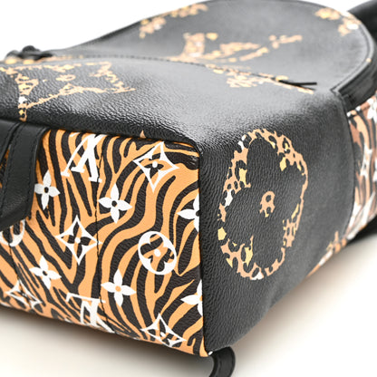 Louis Vuitton Monogram Giant Jungle Palm Springs Backpack PM Black 9 of 9