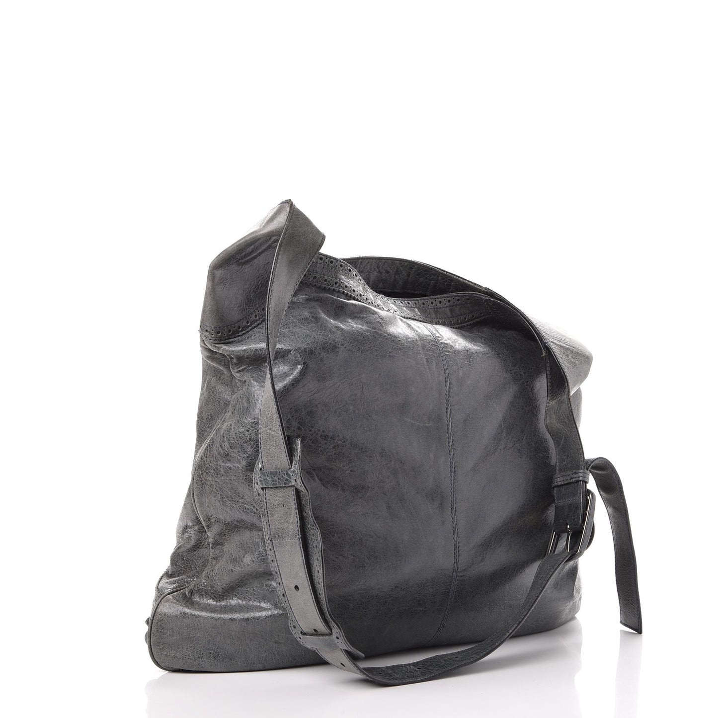 Agneau Giant Brogues Hardware Besace Hobo Storm