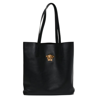 Versace Smooth Calfskin La Medusa Tote Bag Black 1 of 9