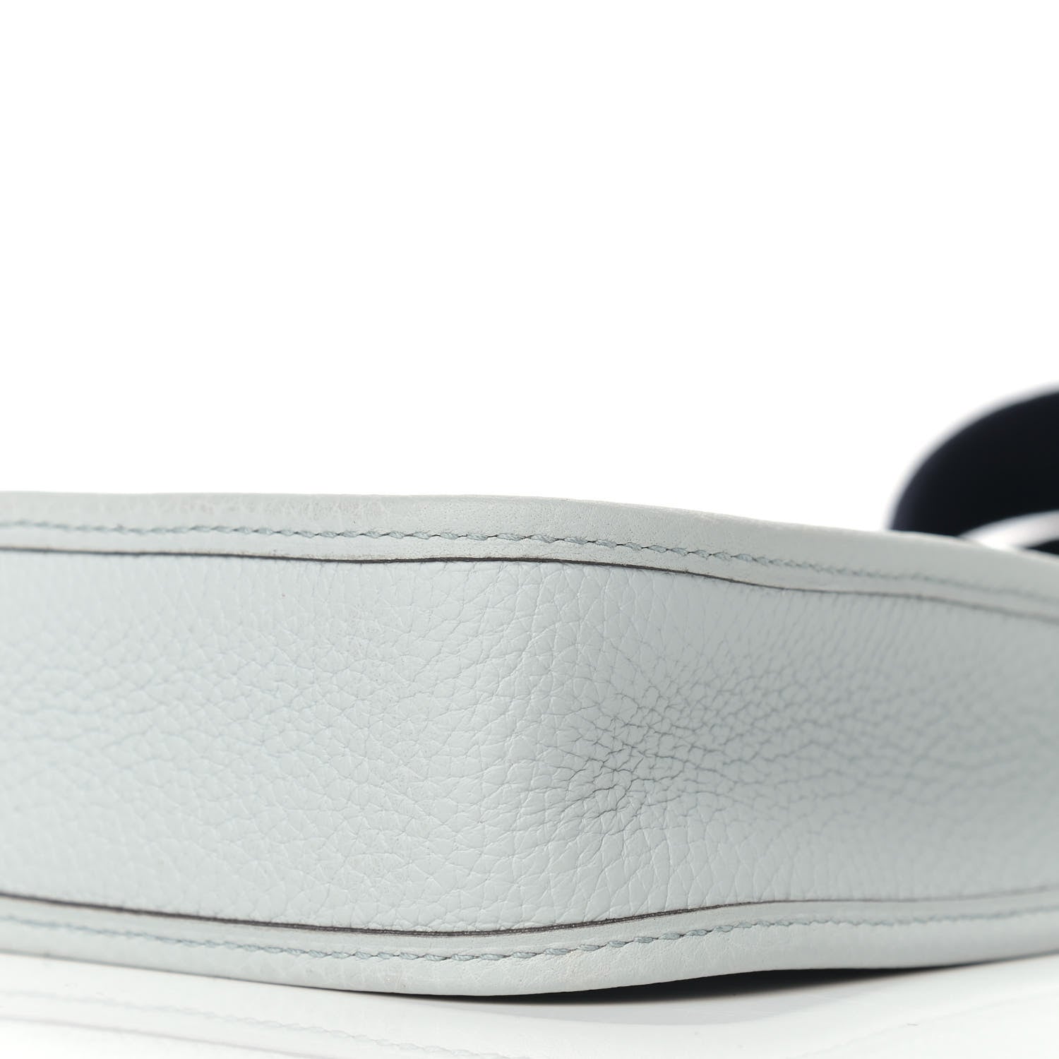 Hermes Taurillon Clemence Amazone Evelyne TPM Bleu Pale Indigo 9 of 9