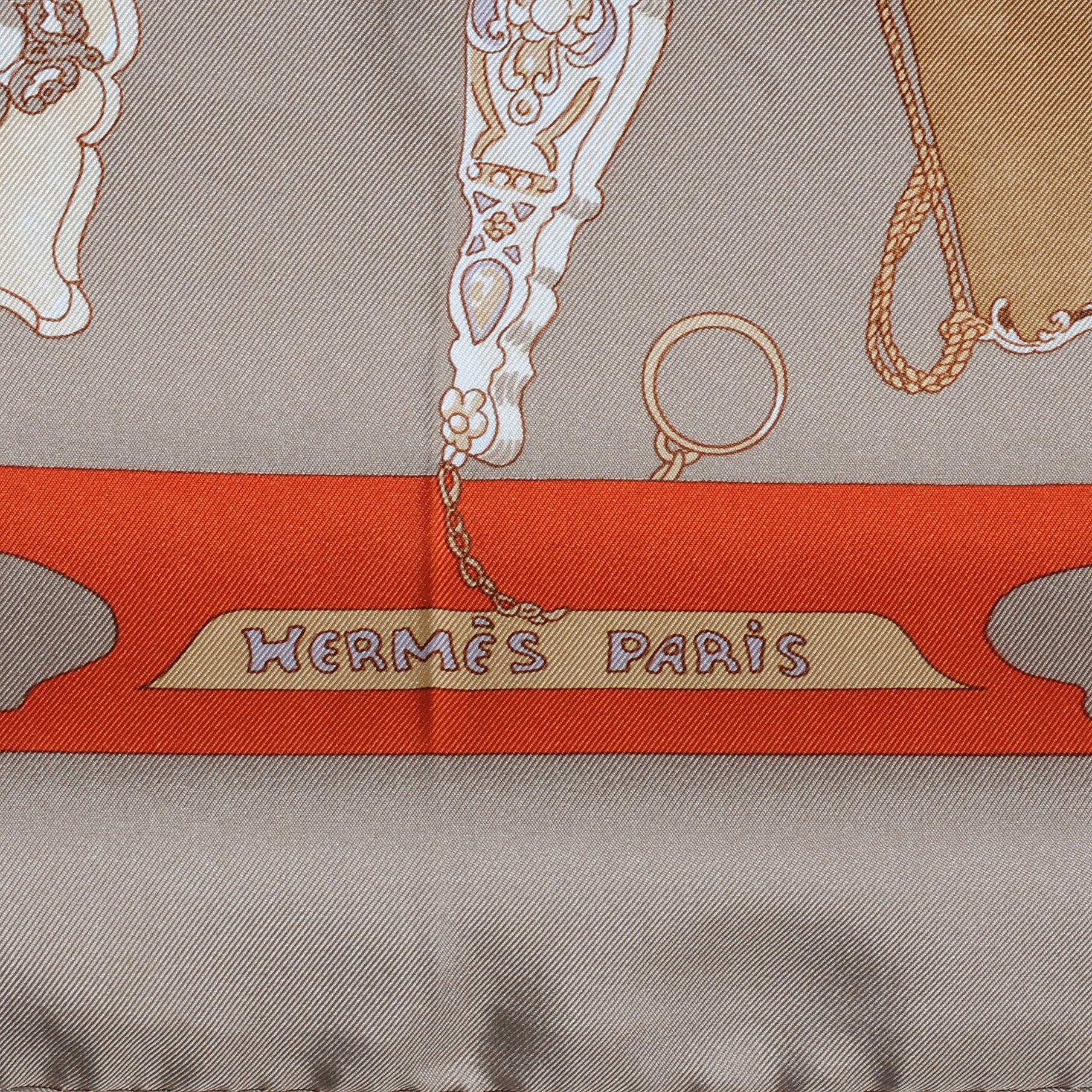Hermes Silk Carnets de Bal Scarf 90 6 of 8