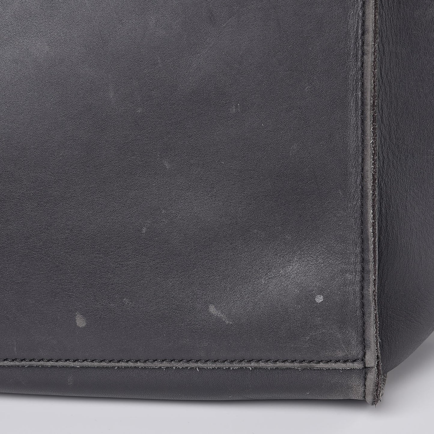 Smooth Calfskin Medium Big Bag Liquorice