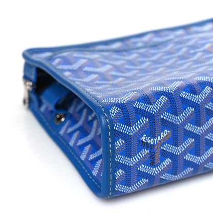 Goyard Goyardine Jouvence Toiletry Pouch Sky Blue 6 of 7