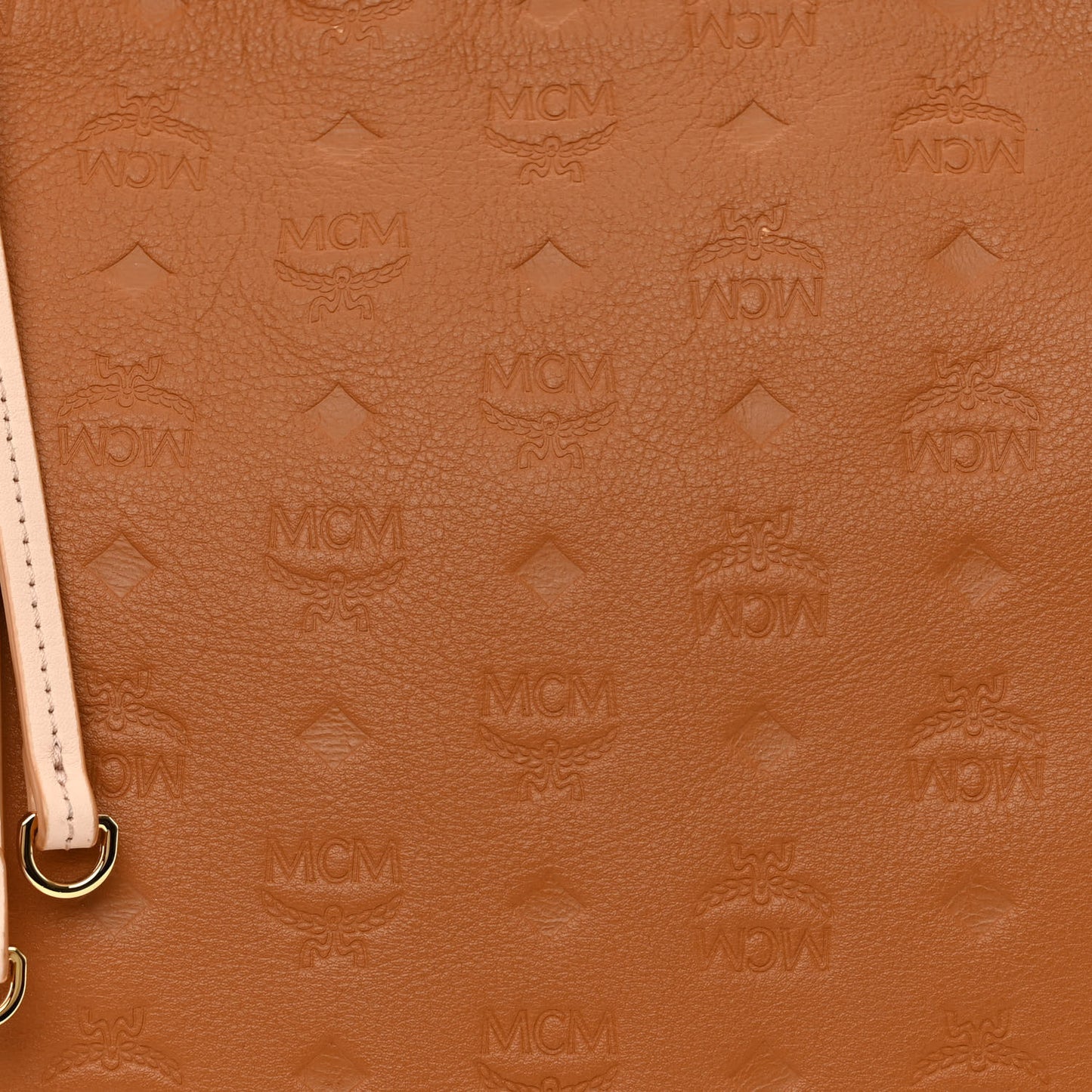 Calfskin Ottomar Monogram Medium Klara Hobo Cognac