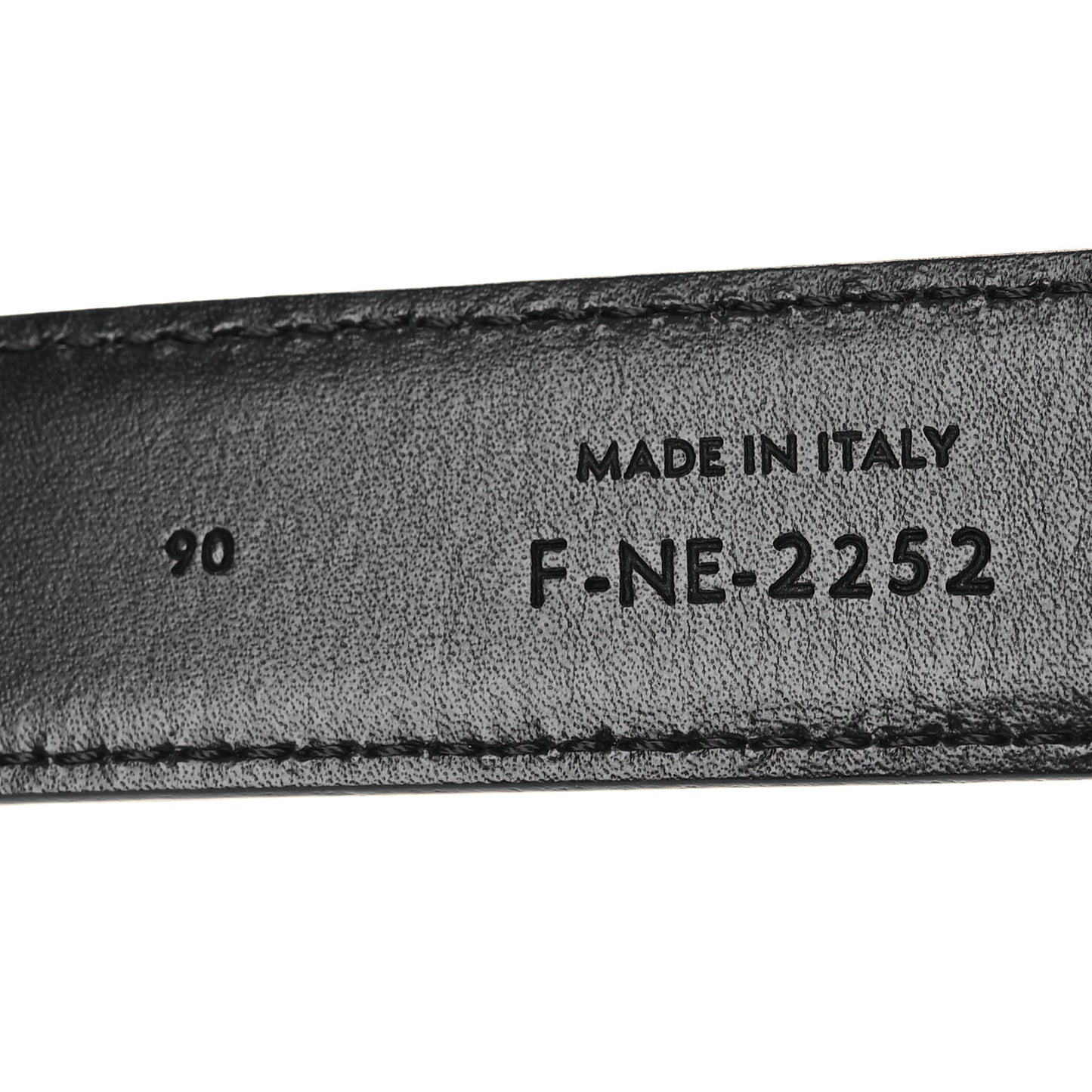 Box Calfskin Medium 25mm Triomphe Belt 90 36 Black
