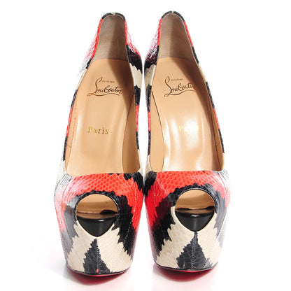 Christian Louboutin Watersnake Highness 160 Pumps 39 Multicolor 2 of 7