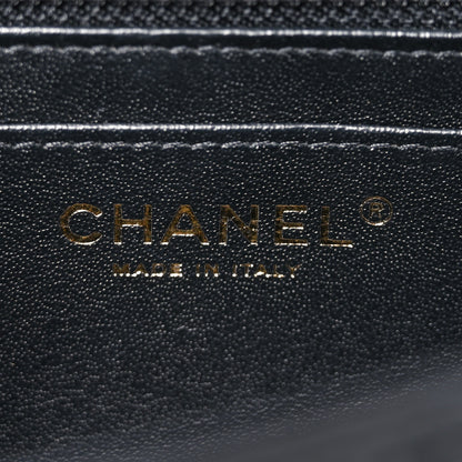 Chanel Lambskin Quilted Mini Rectangular Flap Black 6 of 11