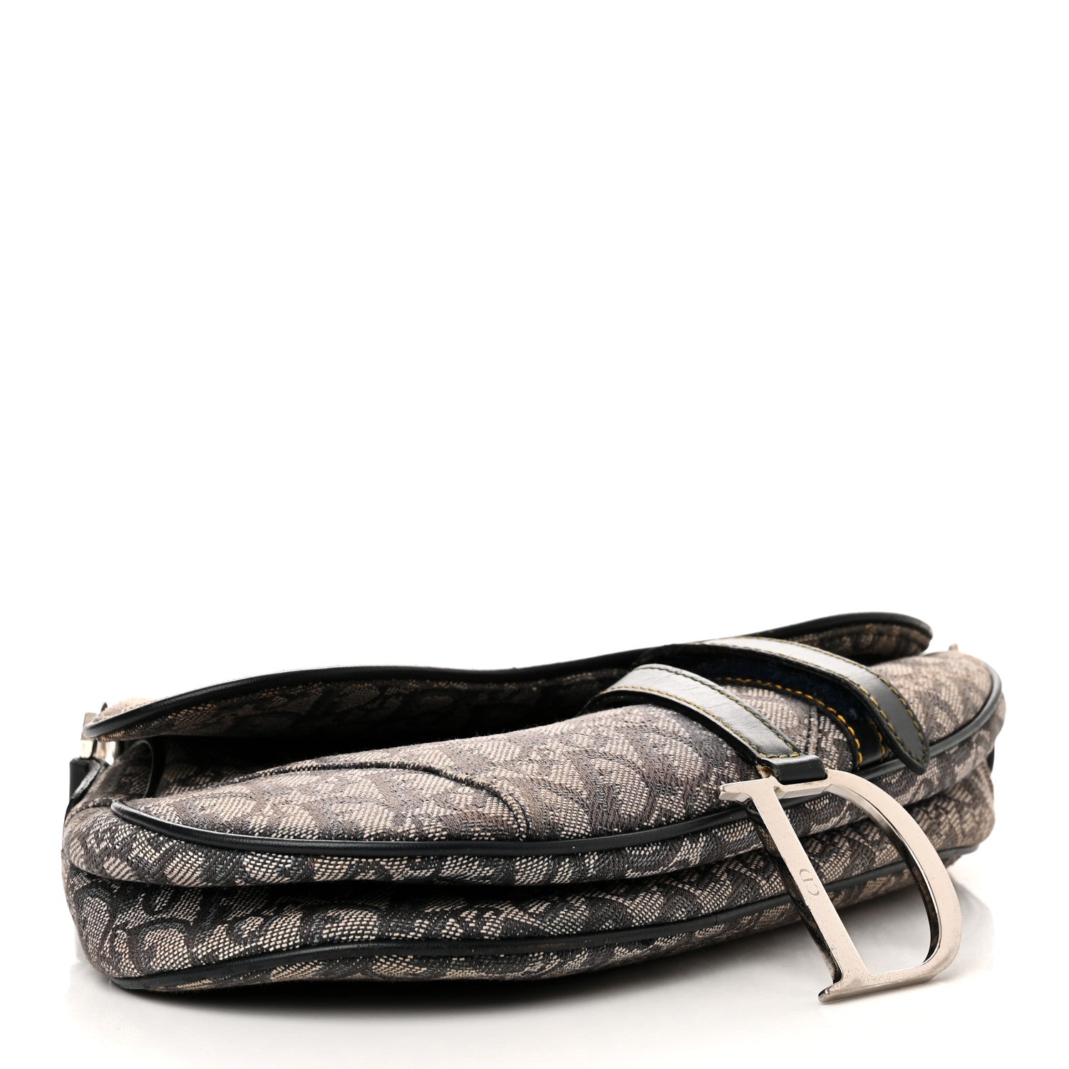 Christian Dior Monogram Saddle Bag Blue 4 of 19