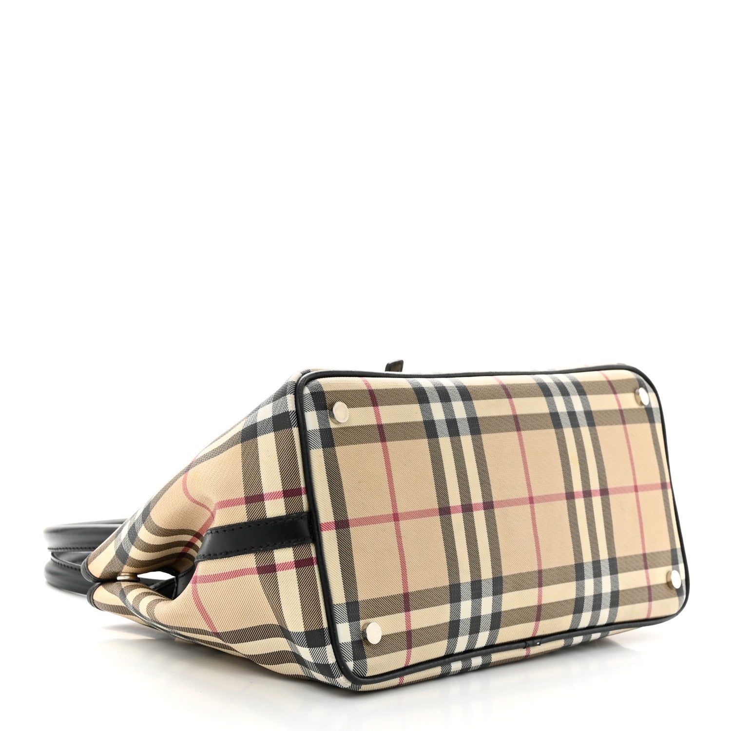 Burberry House Check Buckle Tote Black 4 of 17