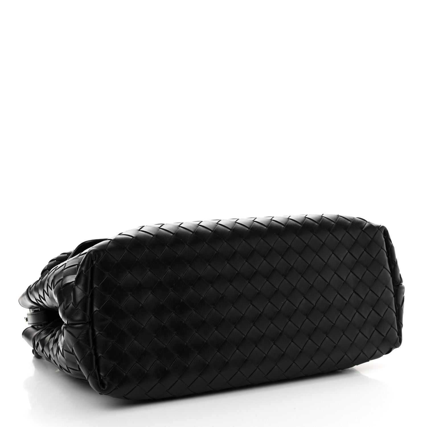 Bottega Veneta Calfskin Intrecciato Medium Andiamo Messenger Bag Black 4 of 11