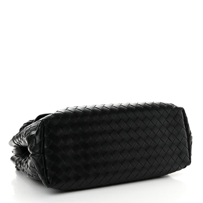 Bottega Veneta Calfskin Intrecciato Medium Andiamo Messenger Bag Black 4 of 11