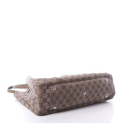 Gucci Monogram Medium Twins Tote Purple 4 of 10