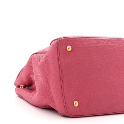 Prada Vitello Daino Tote Peonia 10 of 14