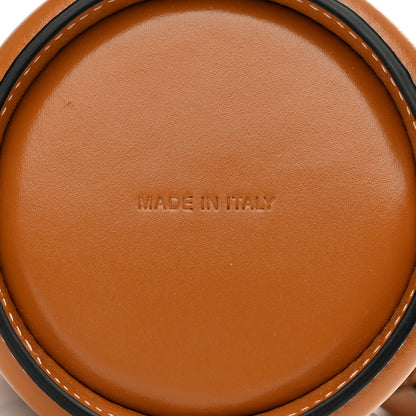 Alexander McQueen Calfskin Mini Curve Bucket Bag Tan 7 of 12