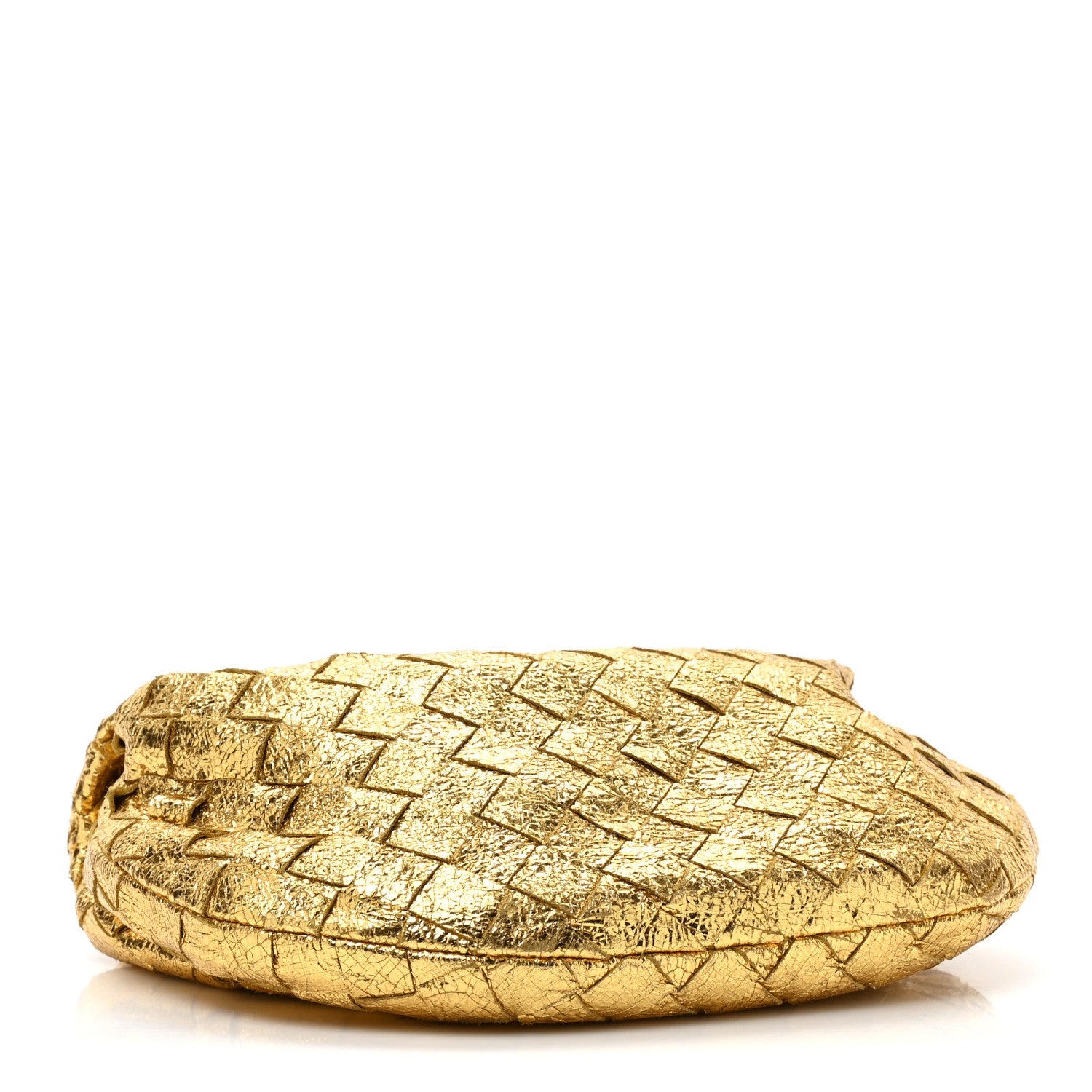 Bottega Veneta Metallic Nappa Intrecciato Mini Jodie Gold 4 of 8