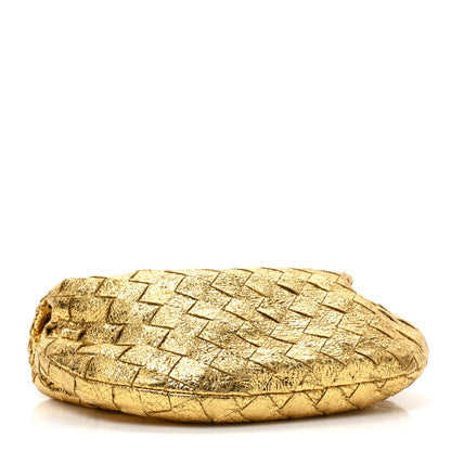 Bottega Veneta Metallic Nappa Intrecciato Mini Jodie Gold 4 of 8