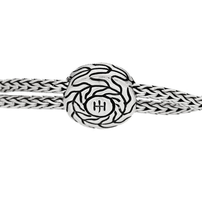 John Hardy Sterling Silver Moonstone Classic Chain Pull Through Bracelet 3 of 4