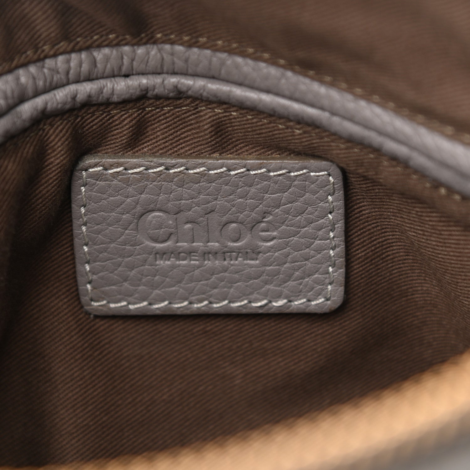 Chloe Calfskin Small Marcie Satchel Cashmere Grey 5 of 10