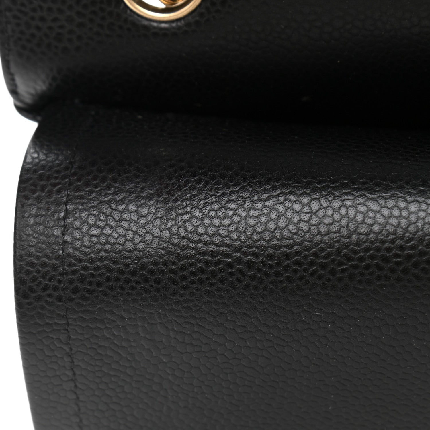 Chanel Caviar Quilted Jumbo Double Flap Black 10 of 13