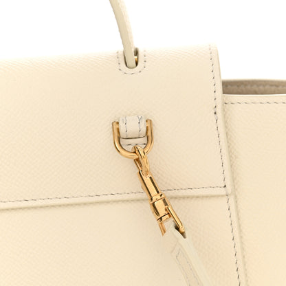 Celine Grained Calfskin Nano Belt Bag Chalk 12 of 13