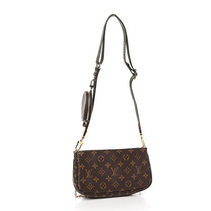 Louis Vuitton Monogram Multi Pochette Accessories Kaki 2 of 9