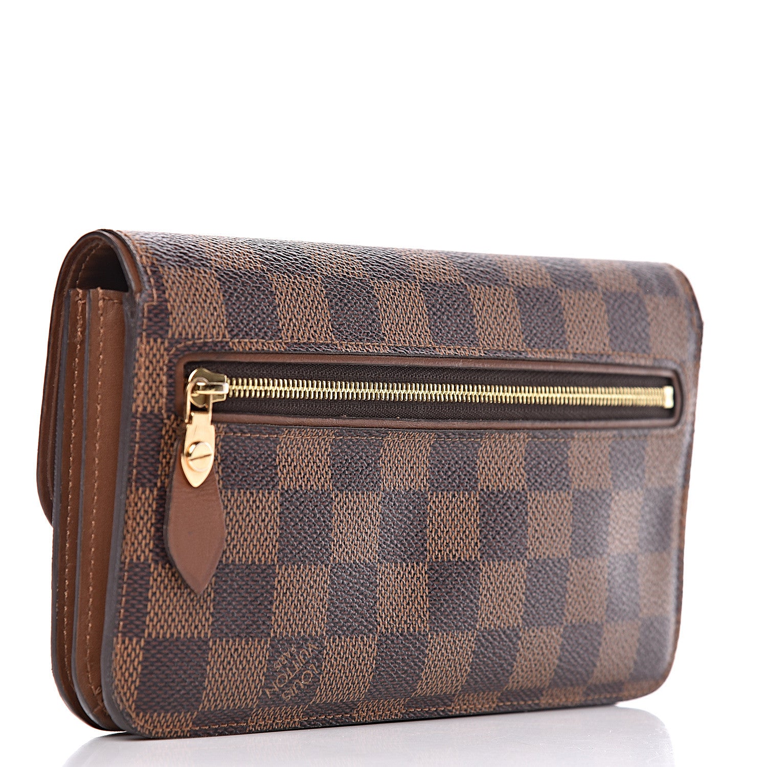 Louis Vuitton Damier Ebene Ascot Wallet 3 of 11