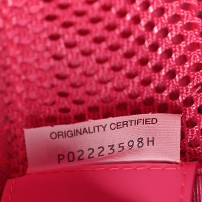 Bottega Veneta Canvas Maxi Intrecciato Webbing Cassette Crossbody Bag Pink 7 of 9