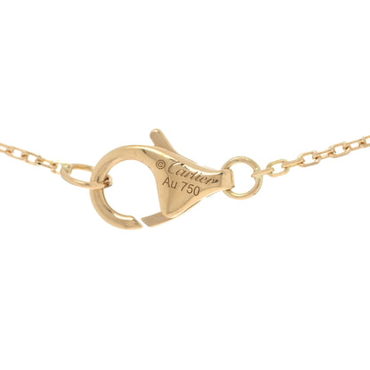 Cartier 18K Yellow Gold Diamond Mother of Pearl XS Amulette de Cartier Pendant Necklace 4 of 5
