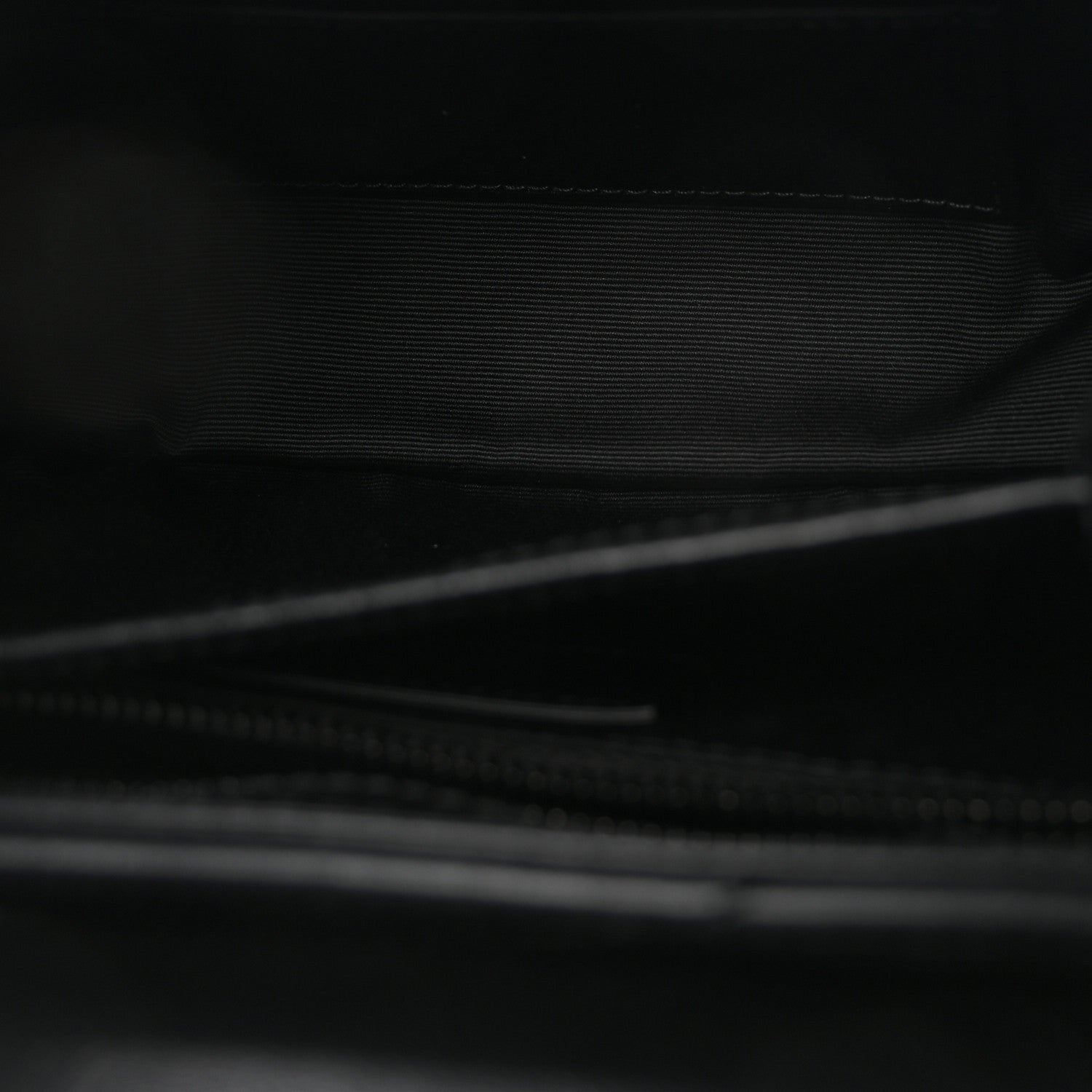 Saint Laurent Calfskin Y Quilted Monogram Monochrome Toy Loulou Crossbody Bag Black 5 of 9