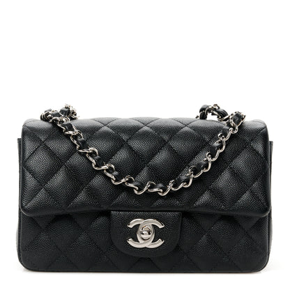 Chanel Caviar Quilted Mini Rectangular Flap Black 1 of 11