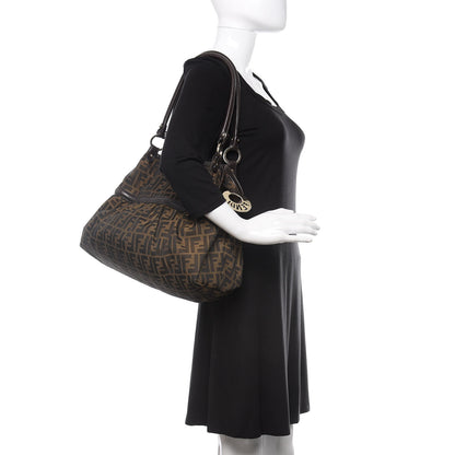 Fendi Zucca Large Chef Tote Tobacco 2 of 9