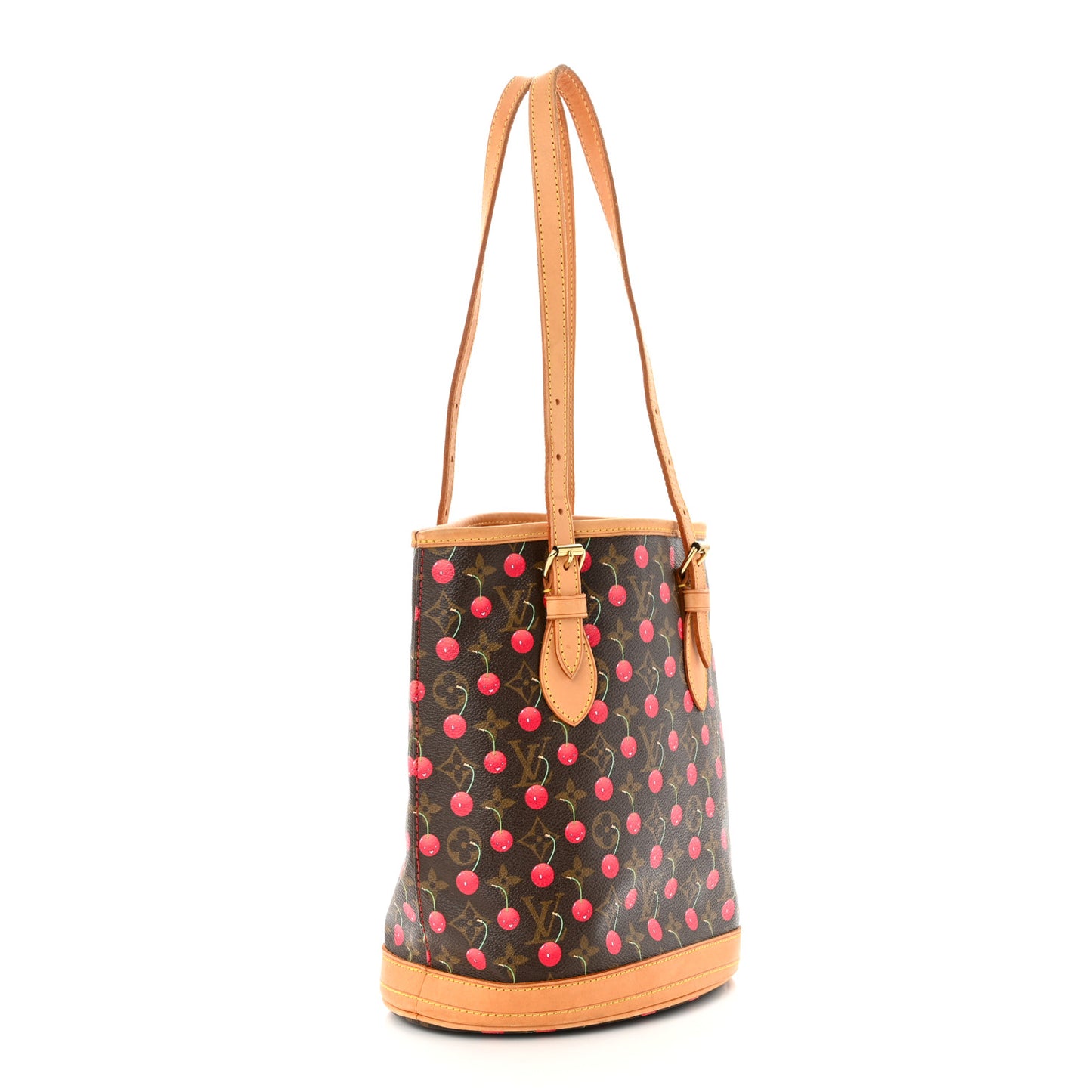 Monogram Cerises Bucket Bag