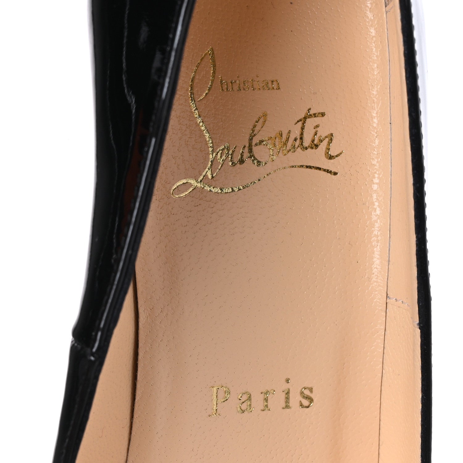 Christian Louboutin Patent Simple 85 Pumps 36.5 Black 6 of 7