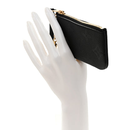 Louis Vuitton Empreinte Monogram Giant Key Pouch Black 2 of 8